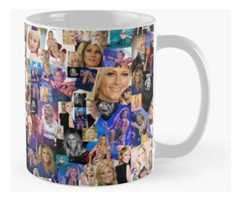 Taza Collage Abstracto De Helene Fischer Calidad Premium