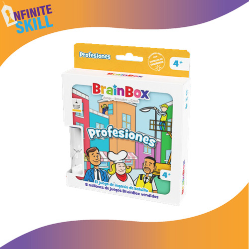 Brainbox Pocket Profesiones: Juego De Mesa Asmodee