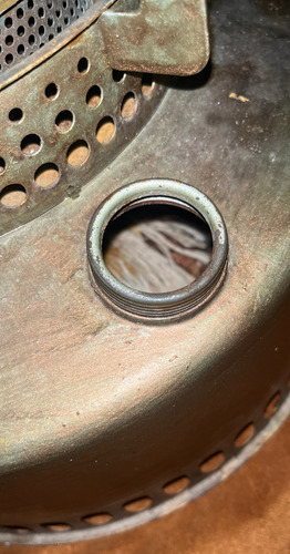 Estufa Antigua A Kerosene Grande Funcionando Y Decorativa (Usado)