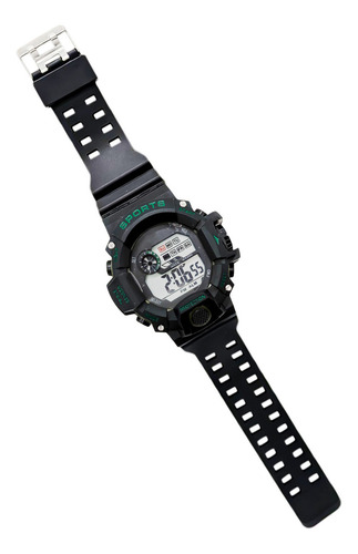 Reloj Digital Deportivo Contra Agua Alarma Cronometro Hombre Bisel Ab