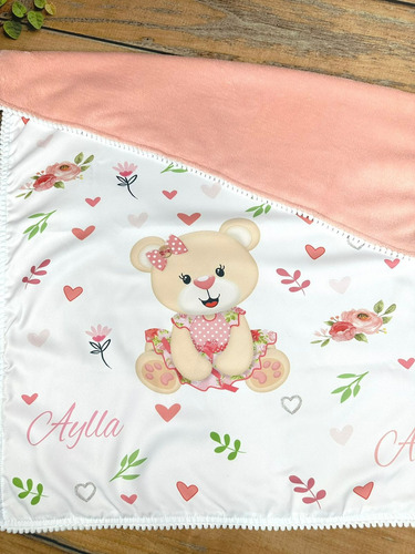 Manta Personalizada Mais De 250 Temas Disponíveis Cor Branco Animais