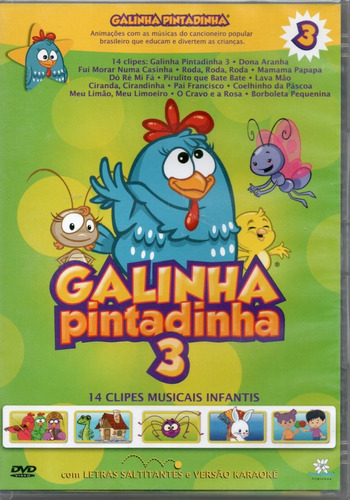 Dvd Galinha Pintadinha - Vol. 3