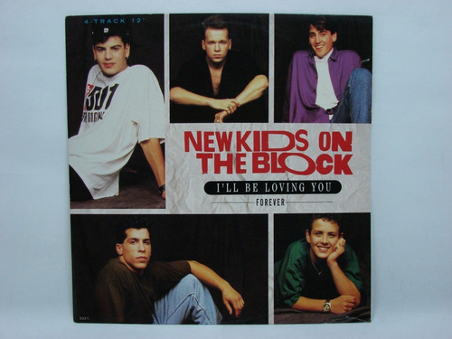 Vinilo Single 12  New Kids On The Block I'll Be Loving You (