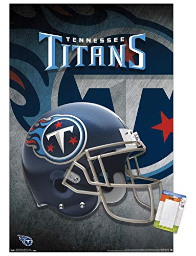 Trends International Nfl Tennessee Titans - Casco 18 Wall Po
