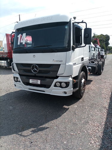 Imagem 2 de 6 de Mercedes Benz Mb Atego 2426 2014 Unico Dono 10 Pneus Novos