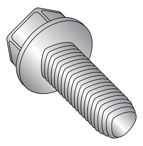 Tornillo Rosca Acero Inoxidable 18-8 Para Metal Acabado In