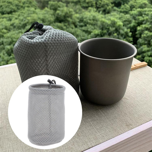 3 Bolsa De Malla Portátil Con Cordón Bolsa De