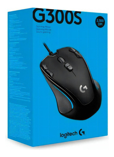 Mouse Gamer Logitech G300s Optical Usb Black Color Negro