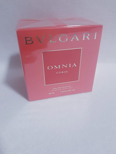 Bvlgari Omnia Coral 40ml Para Feminino