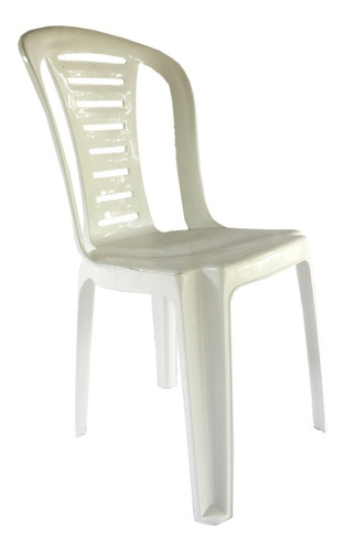 Silla Plastica Reforzada Apilable Reina