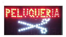 Comprar Cartel Led  Peluqueria - Abierto O La Que Quieras