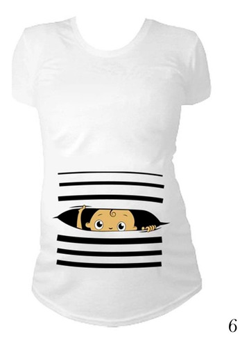 Remera Para Embarazada Remeron Frases Profesiones Mellizos