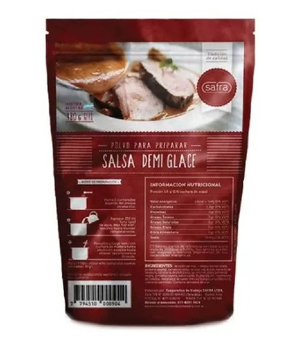 Salsa Demi Glace Safra 480 G