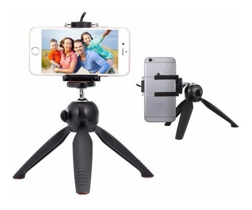 Trípode Mini Soporte Para Celulares Y Camara Giratorio 360°