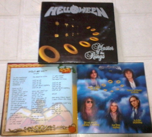 Helloween - Master Of The Rings 2 Cds 1era Ed. Heavy Metal