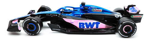 Modelo A Escala 1/43 Alpine F1 A523 Esteban Ocon Aleación