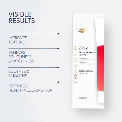 Dove Crema Corporal Pro-ceramide + Reparación Para Pieles Ás