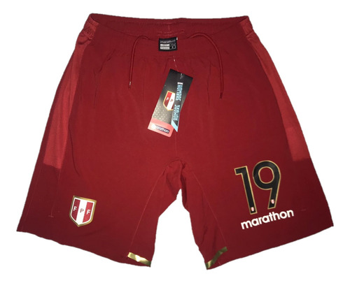 Short Marathon Rojo Y Blanco - Versión Jugador - Originales