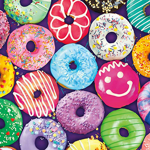 Puzzle Delicias Donuts 300 Piezas Multicolor