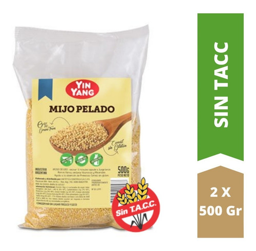 Mijo Pelado X 1 Kilo - Libre De Gluten Sin Tacc