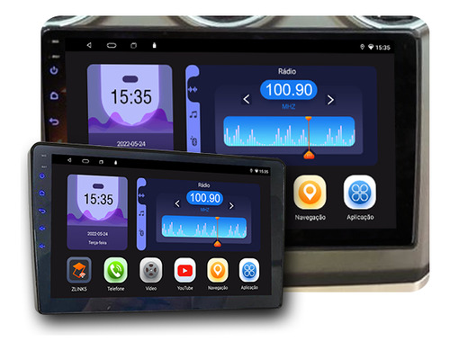 Central Multimídia Chevrolet Captiva Android 9