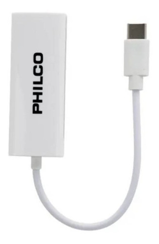 Cable Adaptador Usb Tipo C 3.1 A Rj45 Red Philco