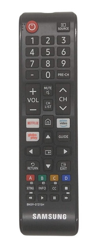 Controle Remoto Original Samsung Tv Un40t5300 Un43t5300
