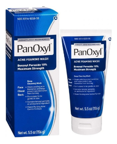 Panoxyl Acne Espuma 156g Importado Dos Eua