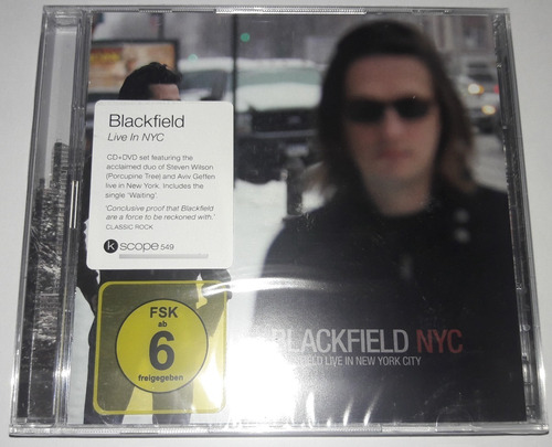 Blackfield - Live In New York City [cd+dvd] Steven Wilson