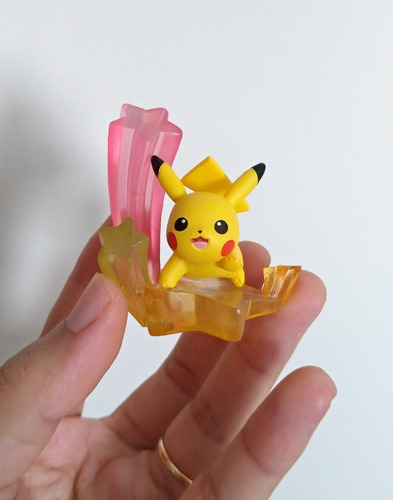 Imagem 1 de 9 de Pikachu Pokémon Figure Rement Desktop 3,5 Cm