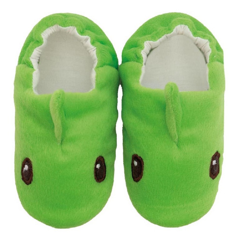 Pantuflas Little Dino Niño 16/18 Microfibra Chiqui Mundo