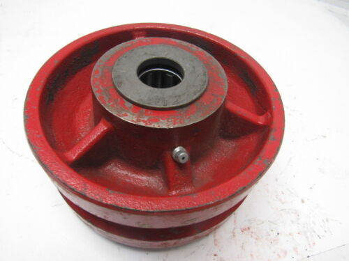 6 Cast Iron V Groove Caster Wheel W/bearing 1 Id 3-1/2 Ssc