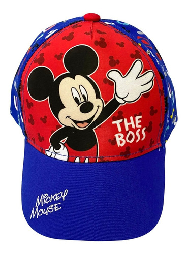 Gorras Gorros Visera Disney Mickey Mouse Premium Original