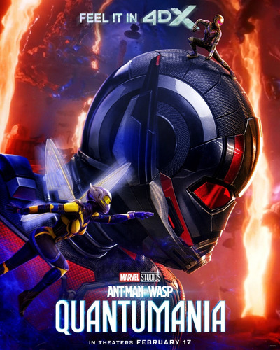 Póster Ant-man And The Wasp: Quantumania 4dx Reino Cuántico