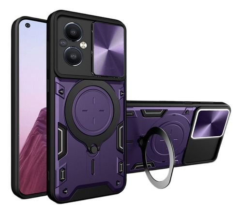 Funda Con Soporte Magnético Para Oppo Reno 7 Lite