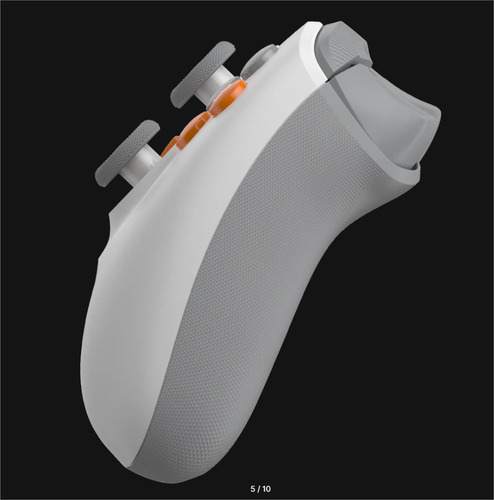 Joystick Gamesir T7 Para xbox x/s one y pc Con Efecto Hall Stick Color Blanco