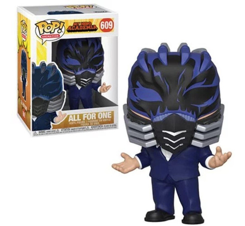 Boneco Funko Pop Animation All For One 609 My Hero Academia