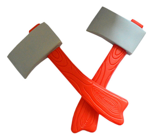 Hacha De Juguete Para Halloween, Para Mango Corto Rojo