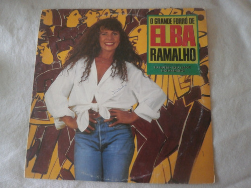 Lp O Grande Forró De Elba Ramalho 1983, Disco De Vinil