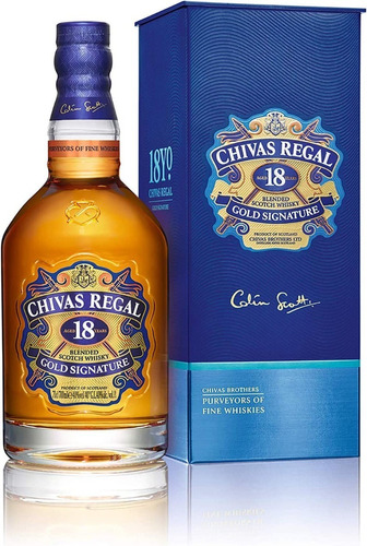 Whisky Chivas Regal 18 Años. Envio Gratis