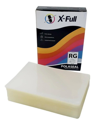 Polaseal Plástico Para Plastificação Rg 80x111x0,05mm 100un