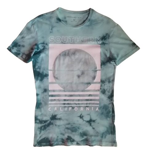 Polera Hombre Aéropostale Talla Xs Tie Dye Impecable