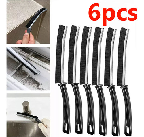 Escova De Fendas Multifuncional Para Limpeza Completa De 6 P