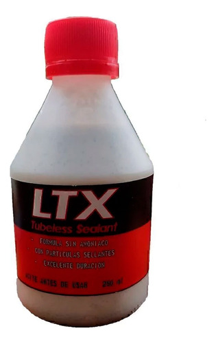 Liquido Sellador Para Tubeless Ltx 250ml Sin Amoniaco
