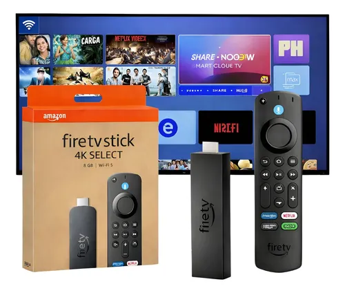 Fire Stick Amazon Fire 4k Select 8gb Wi-fi Controle Alexa | Frete