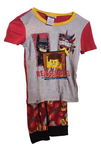 Pijama Para Niños Lego The Movie Talla 8 Años  
