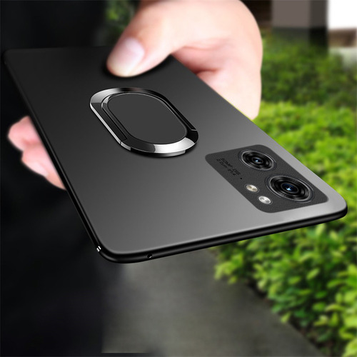 Funda Para Moto Edge 2023 Adsorbible Silicona Anillo