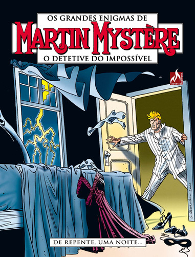 Martin Mystère - volume 05: De repente, uma noite..., de Morales, Paolo. Editora Edições Mythos Eireli, capa mole em português, 2018
