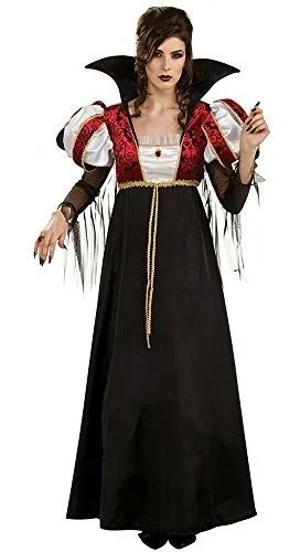 Vestido De Vampiresa Real Para Halloween, Mujer