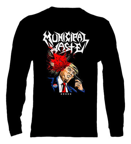 Polera Manga Larga Municipal Waste - Ver 04 - Vale Gamess